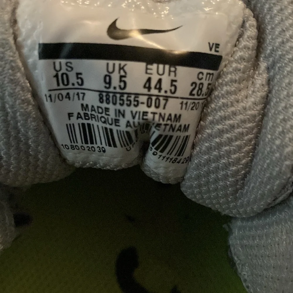 Nike Zoom‎ Men’s Size 10.5 Blue/Gray Shoes